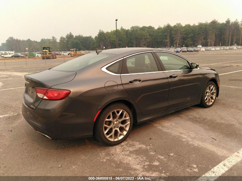 2015 CHRYSLER 200 C - 1C3CCCEG9FN567321