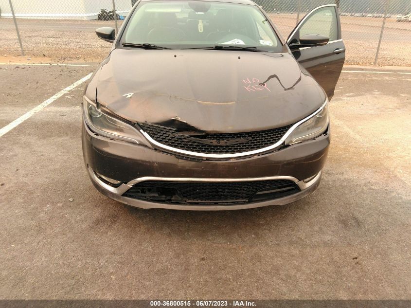 2015 CHRYSLER 200 C - 1C3CCCEG9FN567321