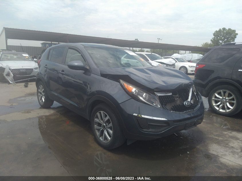 2016 KIA SPORTAGE LX - KNDPB3AC6G7833113