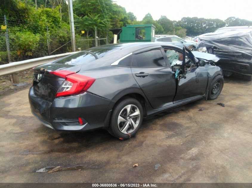 2019 HONDA CIVIC SEDAN LX - 19XFC2F63KE039278