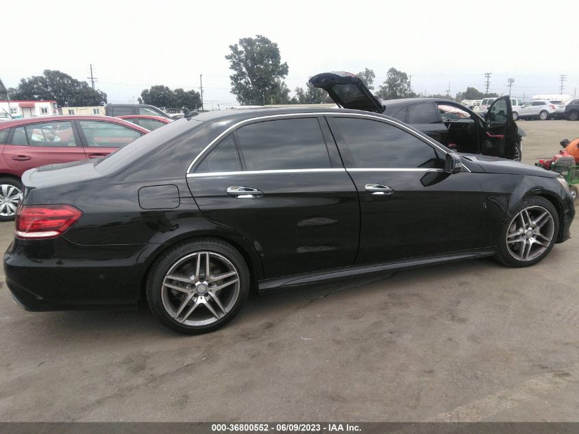2014 MERCEDES-BENZ E-CLASS E 550 SPORT - WDDHF9BB6EA987456