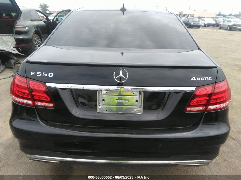 2014 MERCEDES-BENZ E-CLASS E 550 SPORT - WDDHF9BB6EA987456