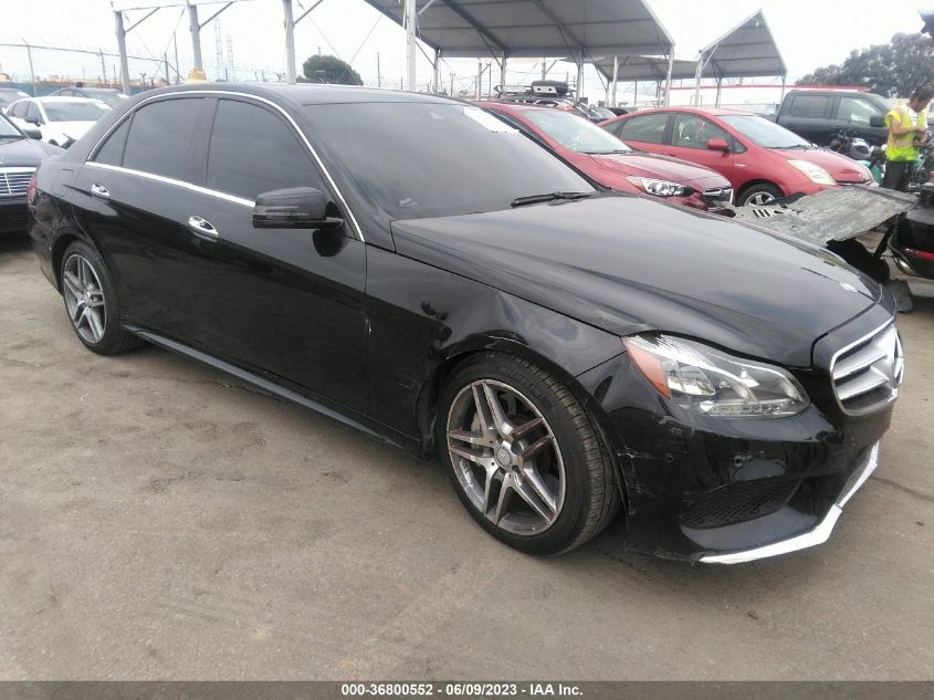 2014 MERCEDES-BENZ E-CLASS E 550 SPORT - WDDHF9BB6EA987456