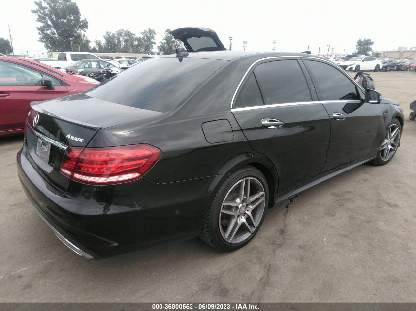 2014 MERCEDES-BENZ E-CLASS E 550 SPORT - WDDHF9BB6EA987456