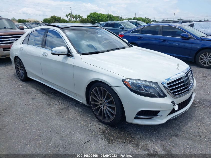 2017 MERCEDES-BENZ S-CLASS S 550 - WDDUG8CB2HA322241