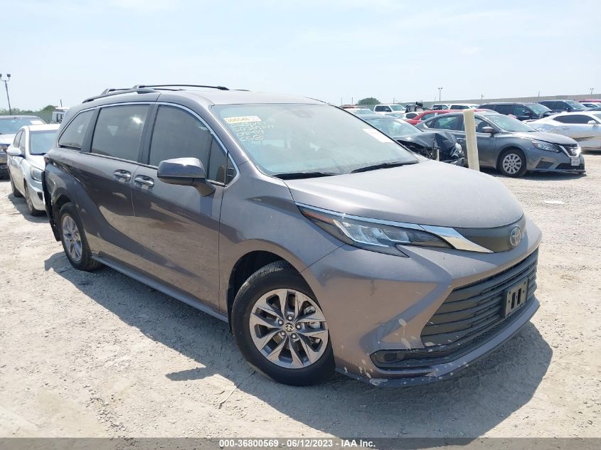 5TDKRKEC5NS091414 2022 TOYOTA SIENNA, photo no. 1