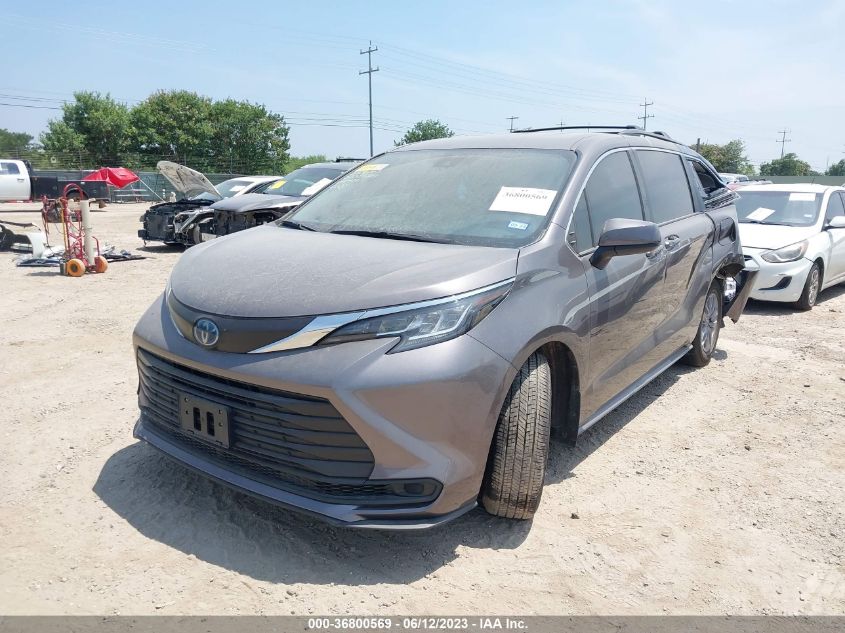 5TDKRKEC5NS091414 2022 TOYOTA SIENNA, photo no. 2