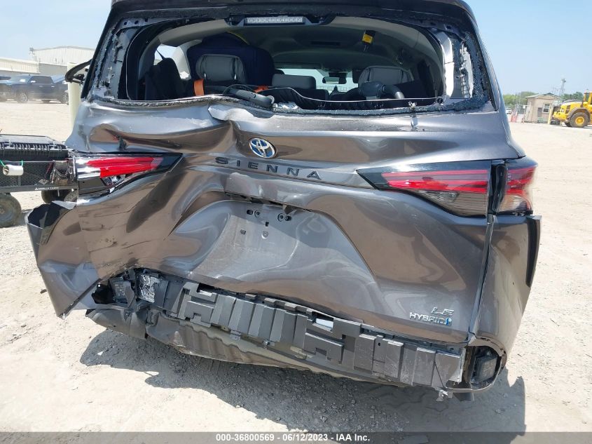 5TDKRKEC5NS091414 2022 TOYOTA SIENNA, photo no. 6