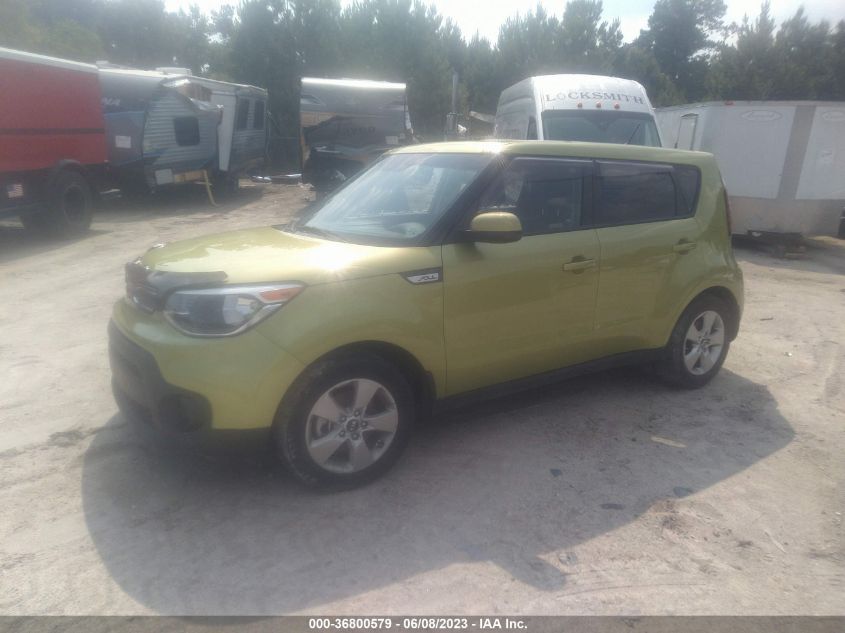 2019 KIA SOUL BASE - KNDJN2A28K7917005