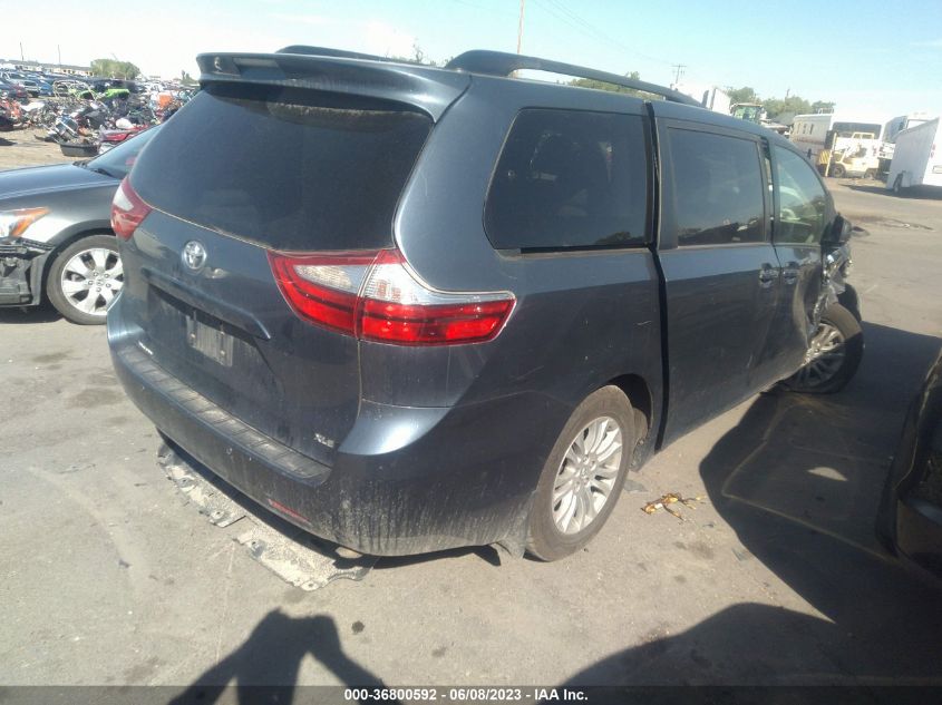 2017 TOYOTA SIENNA XLE AUTO ACCESS - 5TDYZ3DC5HS783260