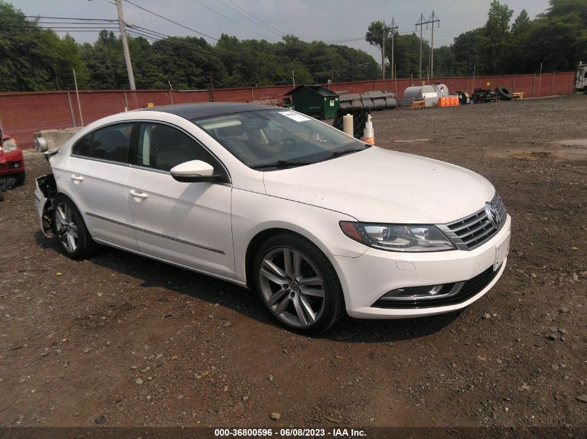 2014 VOLKSWAGEN CC EXECUTIVE - WVWRP7AN3EE528485