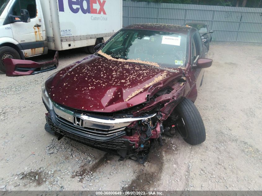 2016 HONDA ACCORD SEDAN LX - 1HGCR2F36GA201648