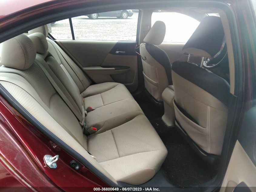 2016 HONDA ACCORD SEDAN LX - 1HGCR2F36GA201648
