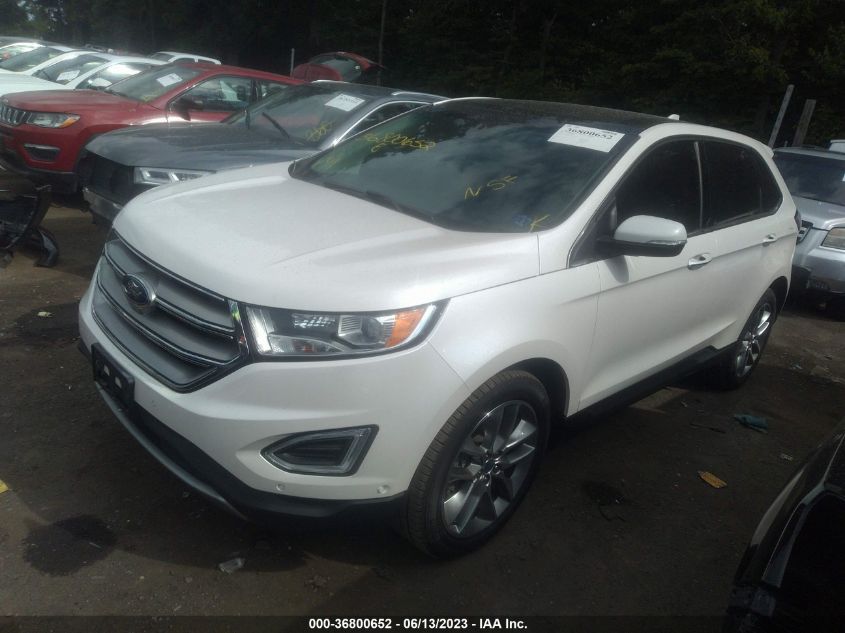 2018 FORD EDGE TITANIUM - 2FMPK4K83JBB56774
