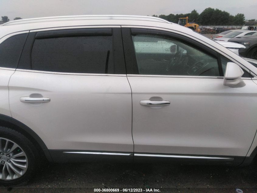 2017 LINCOLN MKX SELECT - 2LMPJ6KRXHBL50823