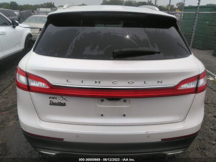2017 LINCOLN MKX SELECT - 2LMPJ6KRXHBL50823