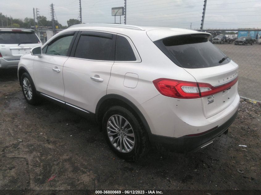 2017 LINCOLN MKX SELECT - 2LMPJ6KRXHBL50823