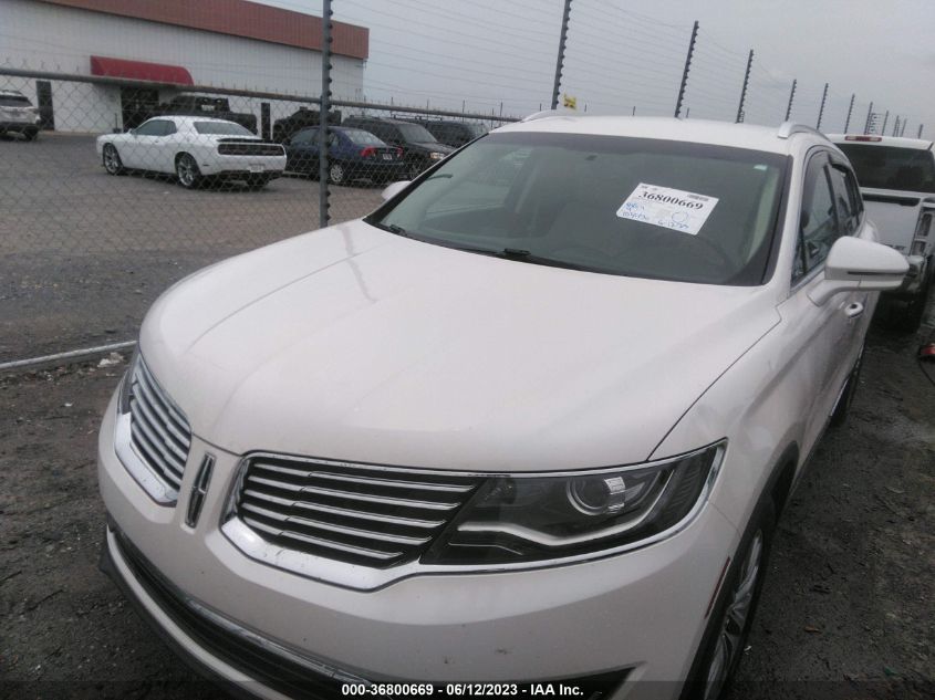 2017 LINCOLN MKX SELECT - 2LMPJ6KRXHBL50823