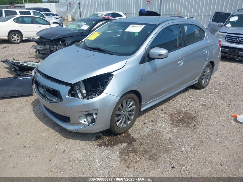 2017 MITSUBISHI MIRAGE G4 SE - ML32F4FJ1HH001771