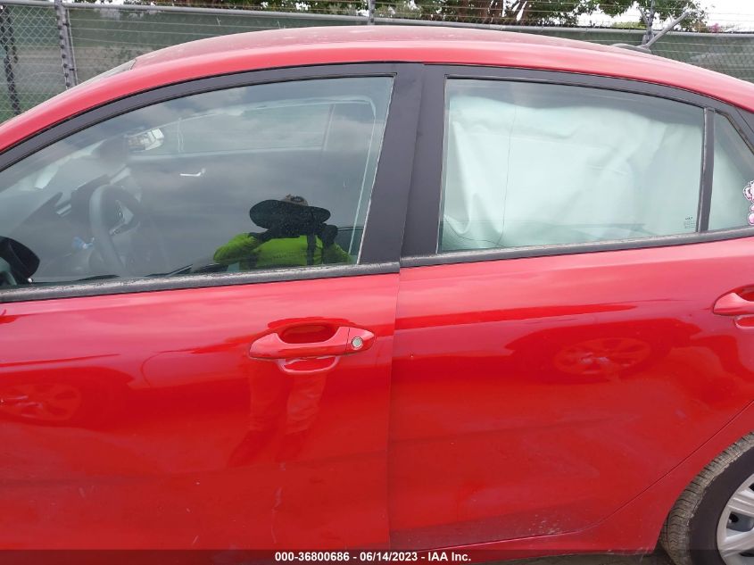 2022 KIA RIO LX/S - 3KPA24AD9NE460215
