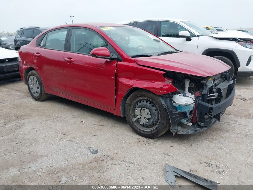 2022 KIA RIO LX/S - 3KPA24AD9NE460215