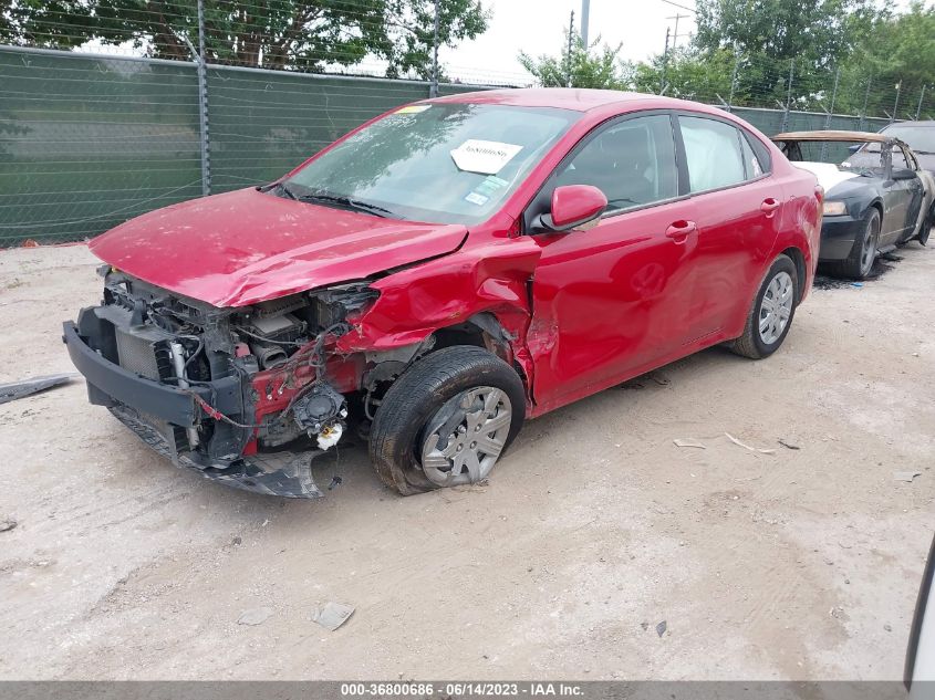 2022 KIA RIO LX/S - 3KPA24AD9NE460215