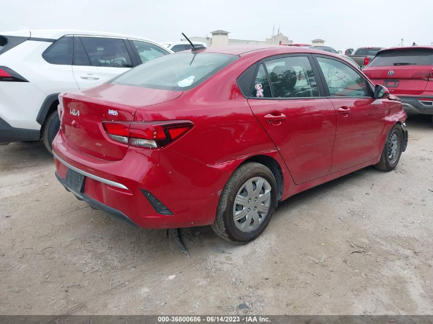 2022 KIA RIO LX/S - 3KPA24AD9NE460215