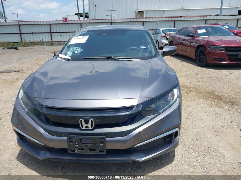 VIN 2HGFC2F66LH591395 2020 HONDA CIVIC SEDAN LX