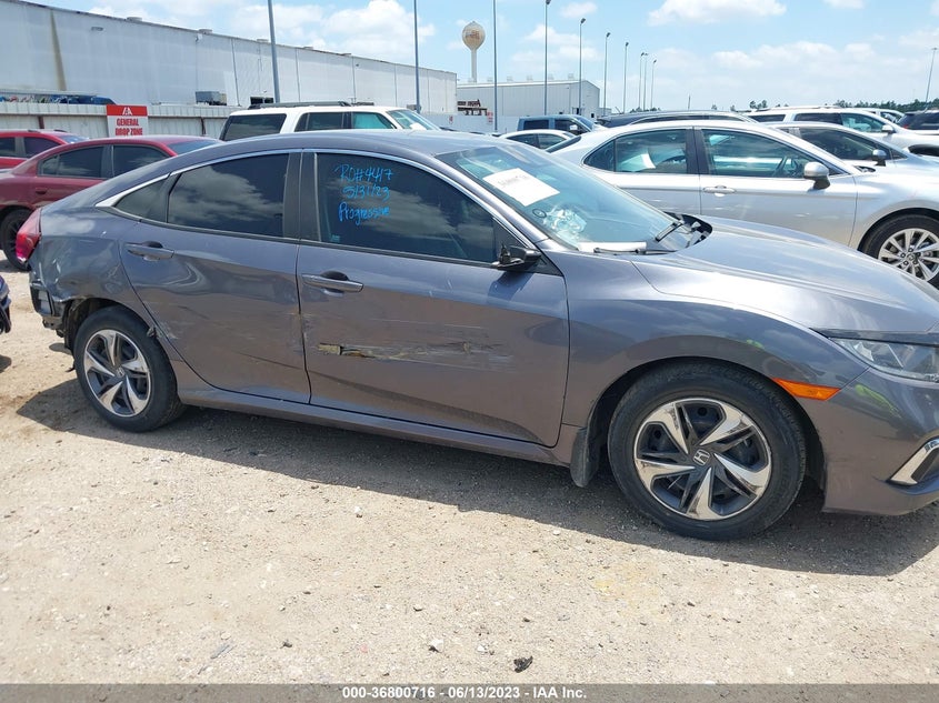 VIN 2HGFC2F66LH591395 2020 HONDA CIVIC SEDAN LX