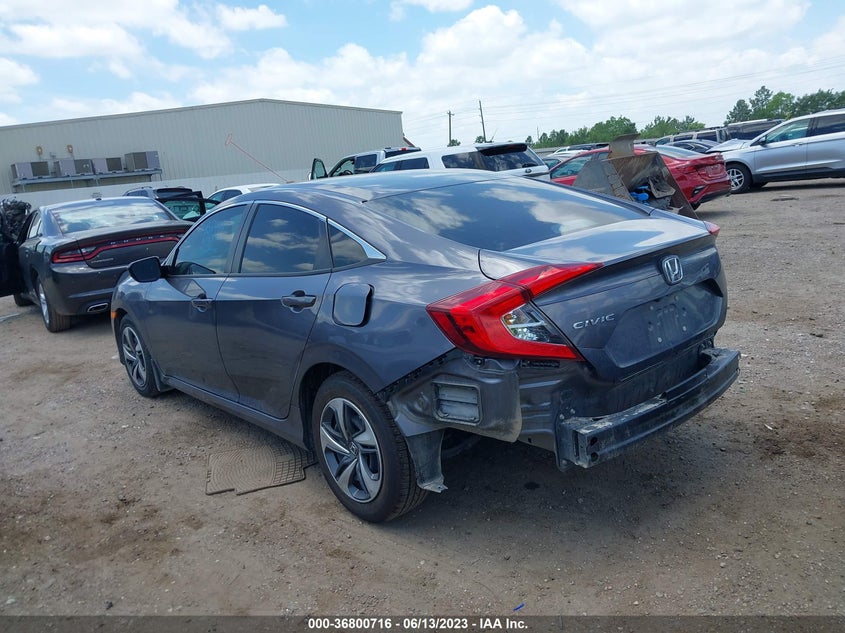 VIN 2HGFC2F66LH591395 2020 HONDA CIVIC SEDAN LX