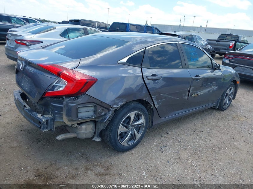 VIN 2HGFC2F66LH591395 2020 HONDA CIVIC SEDAN LX