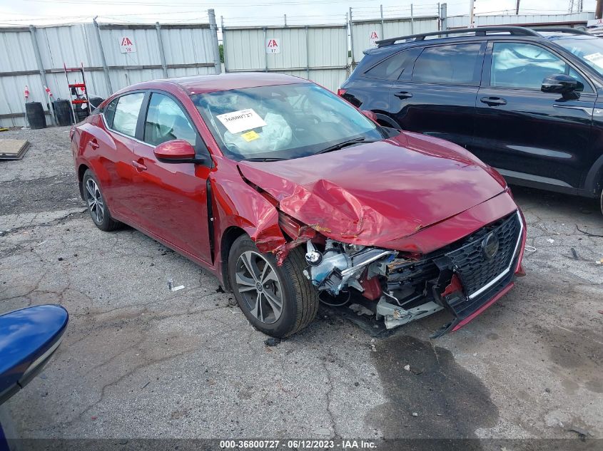 2022 NISSAN SENTRA SV - 3N1AB8CV2NY298071