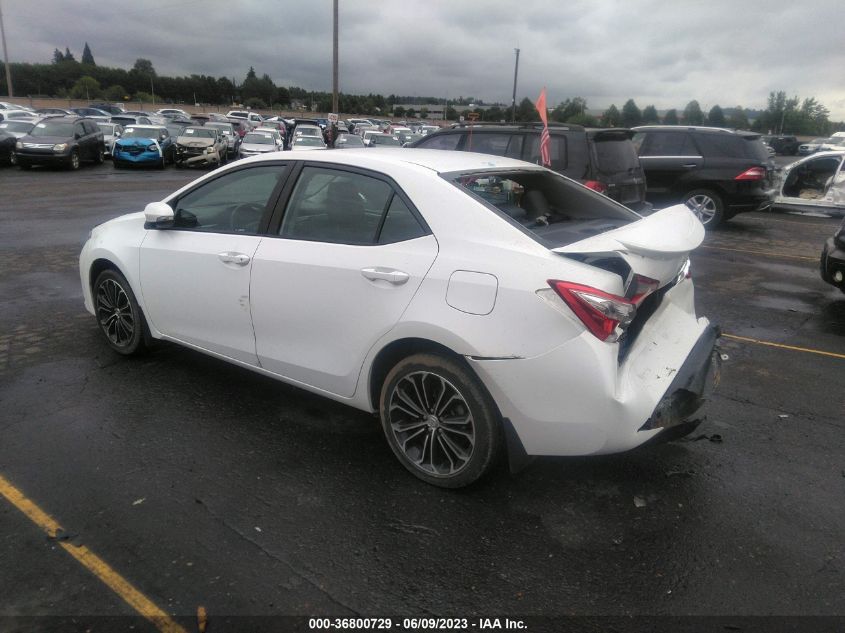 2016 TOYOTA COROLLA L/LE/S/S PLUS/LE PLUS - 2T1BURHE1GC692576