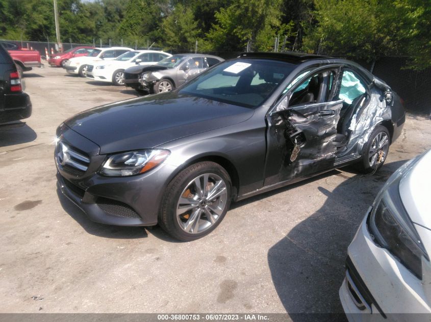 2018 MERCEDES-BENZ C-CLASS C 300 - WDDWF4KB0JR411755