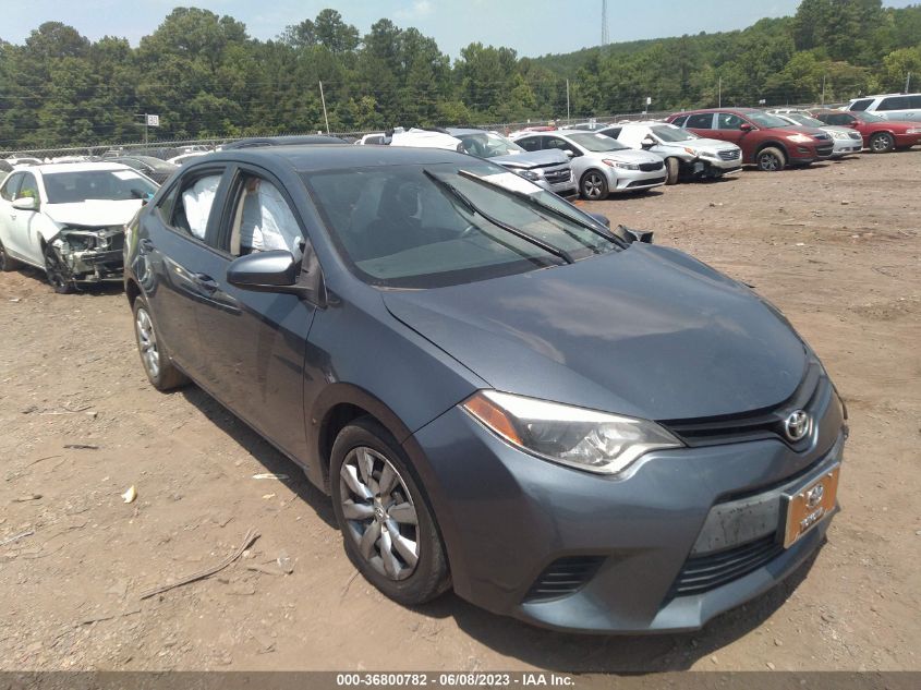 2014 TOYOTA COROLLA L/LE/S/S PLUS/LE PLUS - 5YFBURHE8EP164420