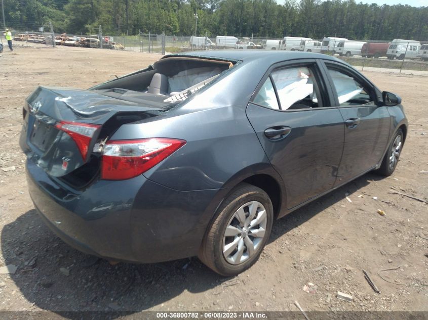 2014 TOYOTA COROLLA L/LE/S/S PLUS/LE PLUS - 5YFBURHE8EP164420