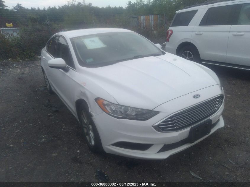 2017 FORD FUSION SE - 3FA6P0H76HR355523