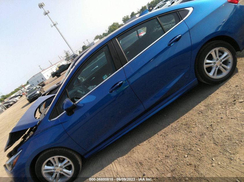 2018 CHEVROLET CRUZE LT - 1G1BE5SM7J7207543