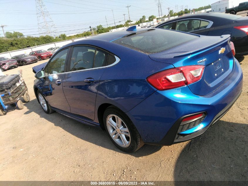 2018 CHEVROLET CRUZE LT - 1G1BE5SM7J7207543