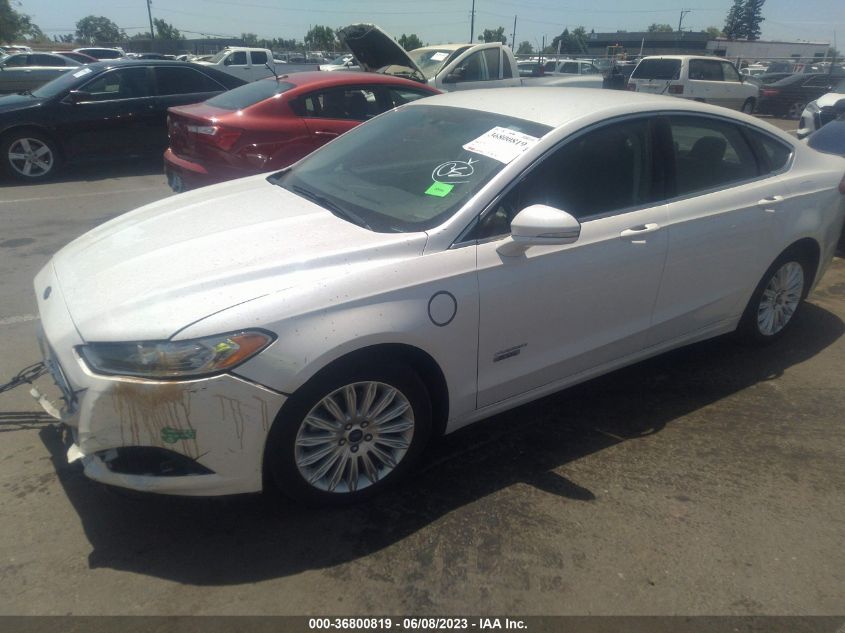 2016 FORD FUSION ENERGI SE LUXURY - 3FA6P0PU0GR173662