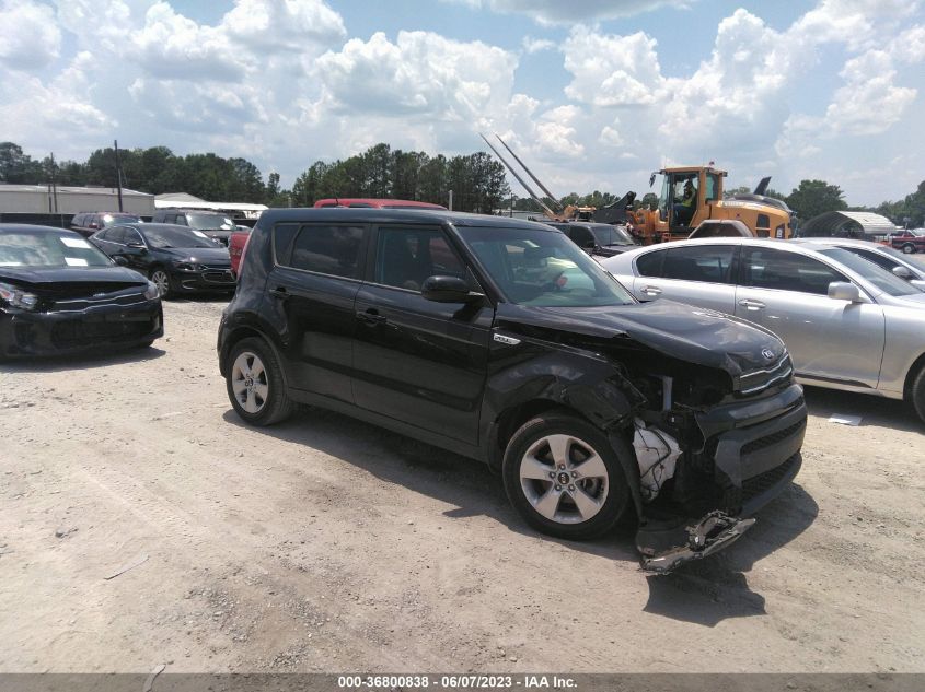 2018 KIA SOUL BASE - KNDJN2A24J7505940