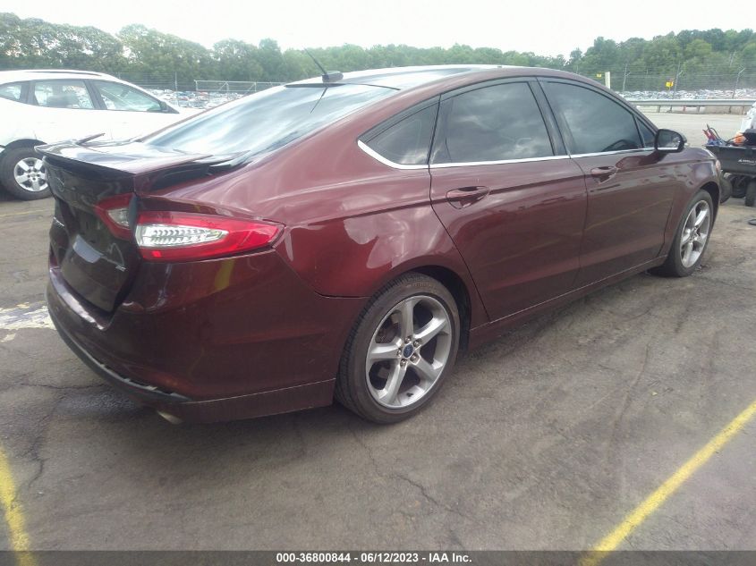 2015 FORD FUSION SE - 3FA6P0H74FR156614