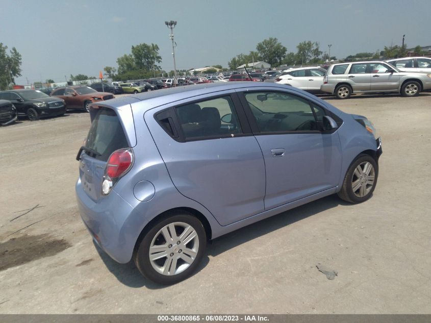 2014 CHEVROLET SPARK LT - KL8CD6S95EC453559