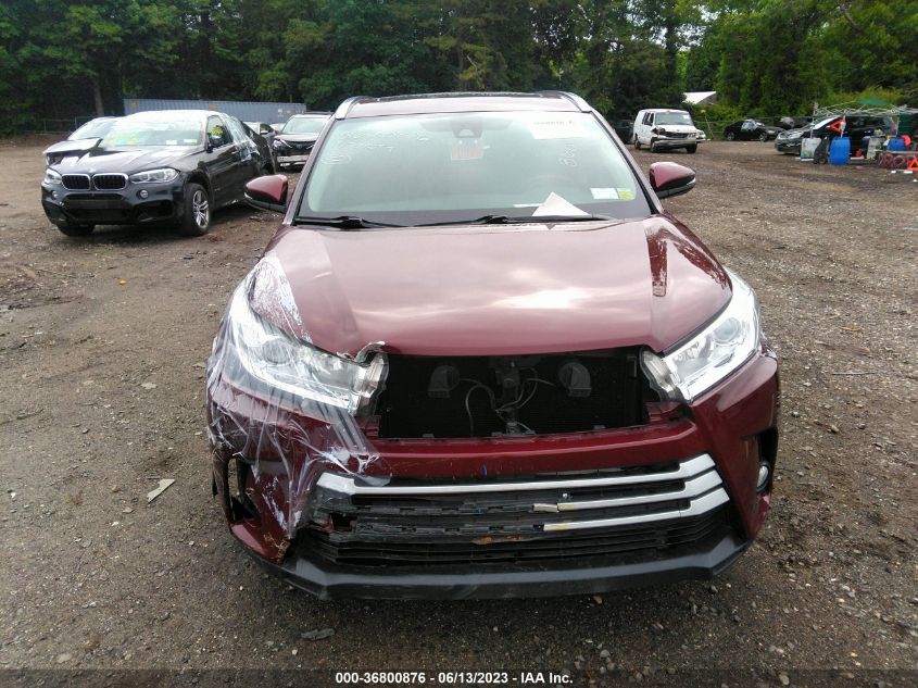 2017 TOYOTA HIGHLANDER XLE/SE - 5TDJZRFH0HS440806