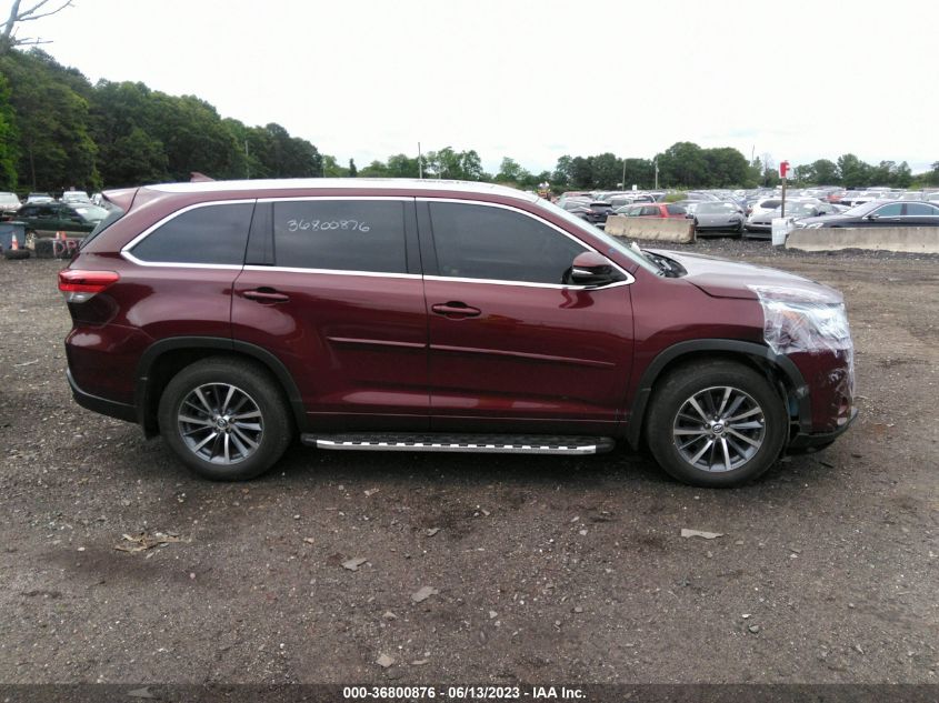 2017 TOYOTA HIGHLANDER XLE/SE - 5TDJZRFH0HS440806