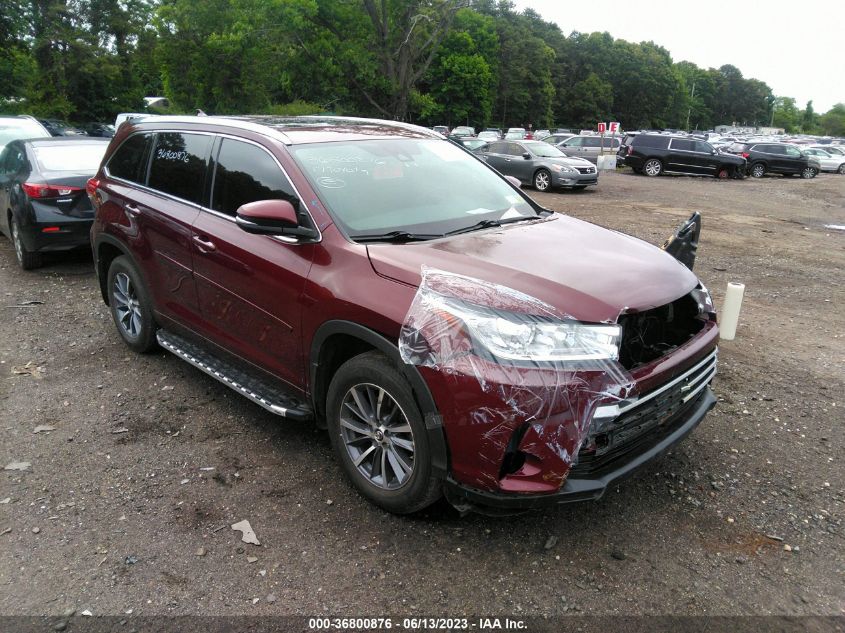 2017 TOYOTA HIGHLANDER XLE/SE - 5TDJZRFH0HS440806