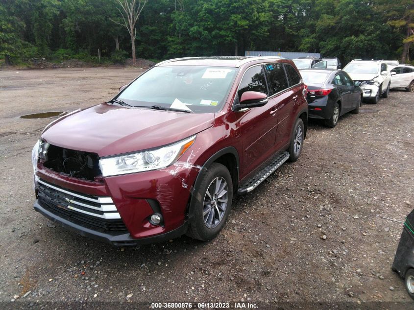 2017 TOYOTA HIGHLANDER XLE/SE - 5TDJZRFH0HS440806
