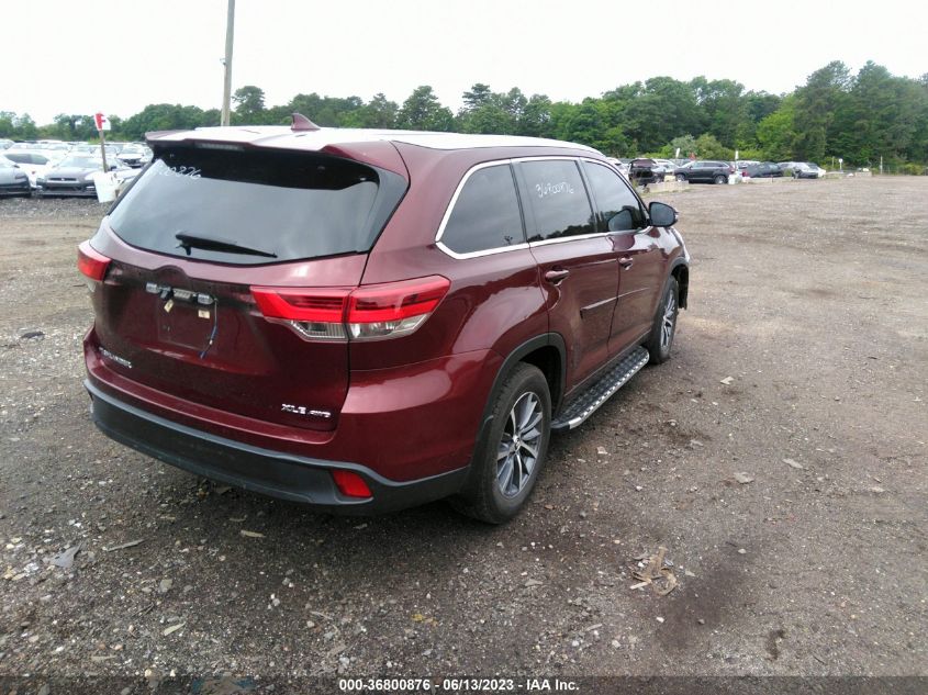 2017 TOYOTA HIGHLANDER XLE/SE - 5TDJZRFH0HS440806
