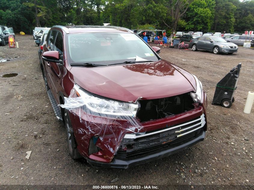 2017 TOYOTA HIGHLANDER XLE/SE - 5TDJZRFH0HS440806