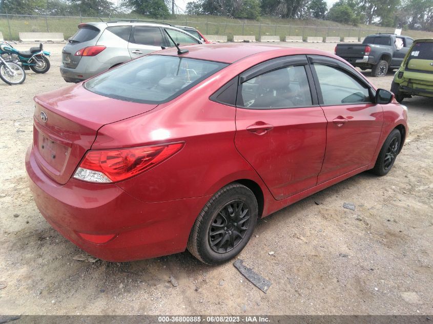 2013 HYUNDAI ACCENT GLS - KMHCT4AEXDU408540